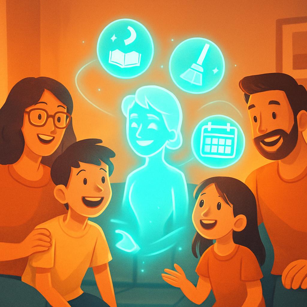 Assistente Virtual - Família com Pequeninos